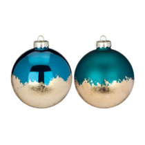 Inge-Glass-Baubles-Green-Emerald-with-gold-Purely-Christmas-40154H812