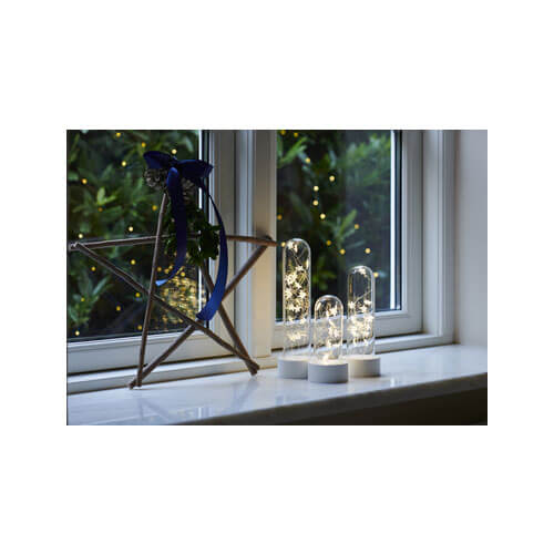 Mini-Star-wired-lights-inside-Glass-dome-White-purely-christmas-SIR36402