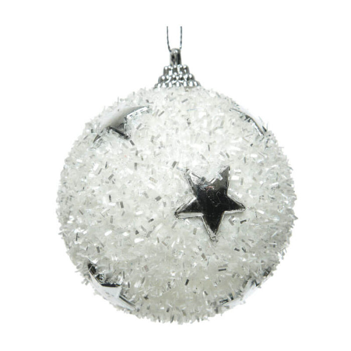 White-Ball-decorated-with-Silver-stars-Purely-Christmas-455783