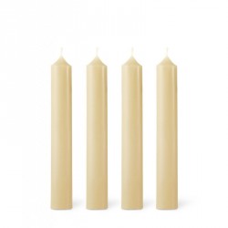 table candles non tapered 20cm linen